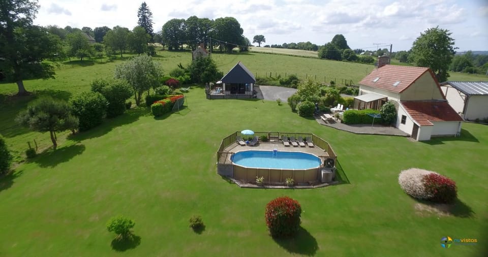 Bird's eye view, Garden, On site, Garden view, Pool view, Swimming pool