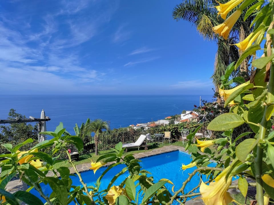 Natural landscape, Pool view, Sea view, Swimming pool