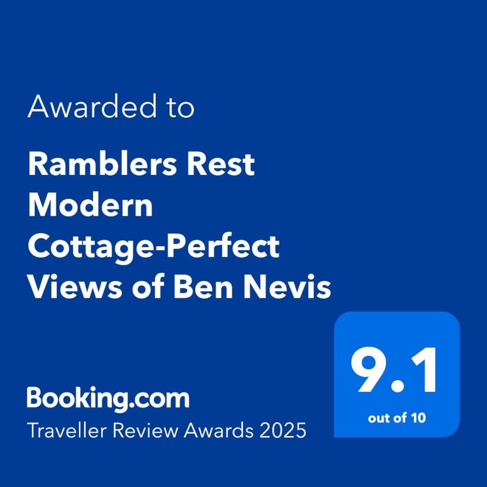 Ramblers Rest Modern Cottage-Perfect Views of Ben Nevis Apartment in Scotland