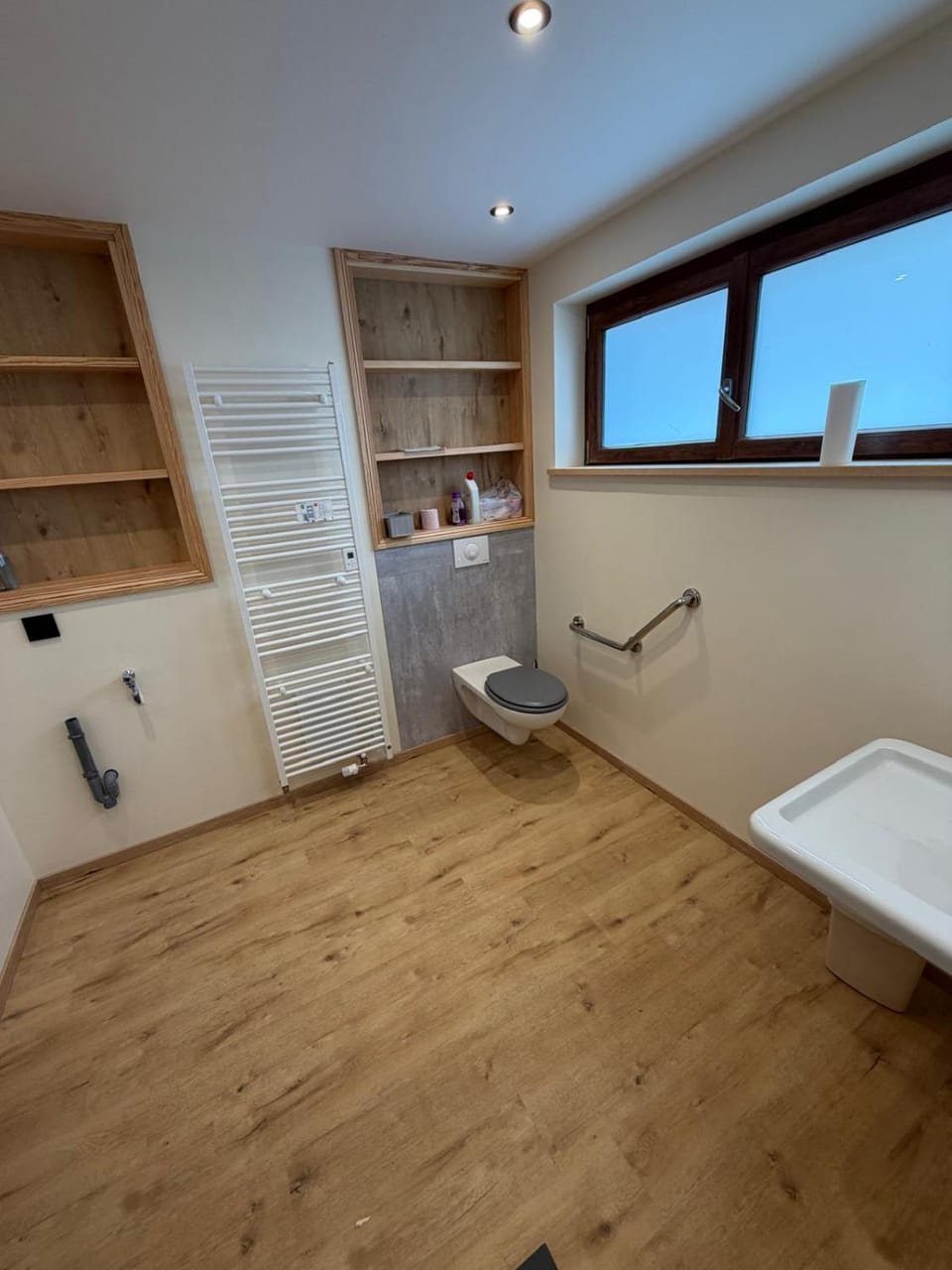 Toilet, Bathroom, Facility for disabled guests, towels, towels
