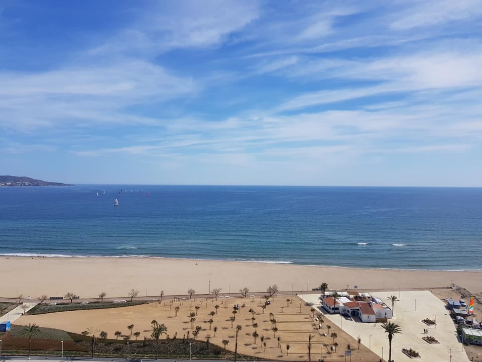 Property building, Nearby landmark, Beach