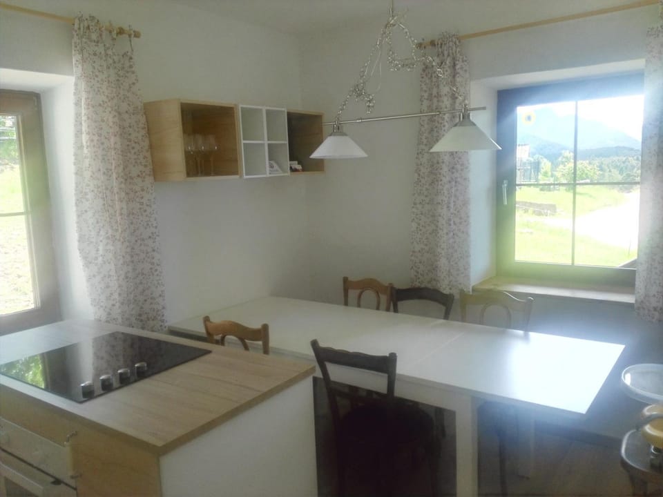 Kitchen or kitchenette, Dining area