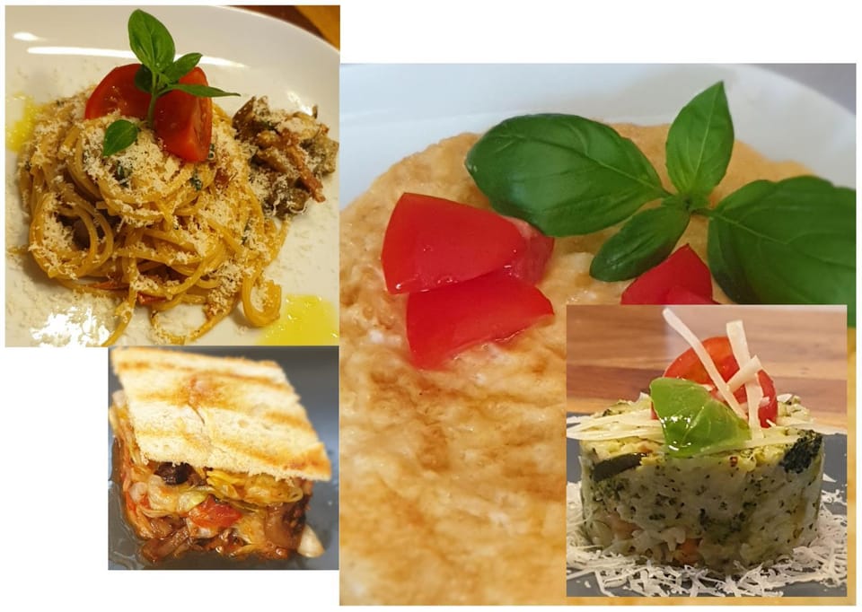 Food and drinks, Food, Italian breakfast, Dinner