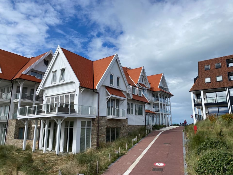 Familie beachhuis op de duinen (Duinhuis) House in Zeeland, Netherlands