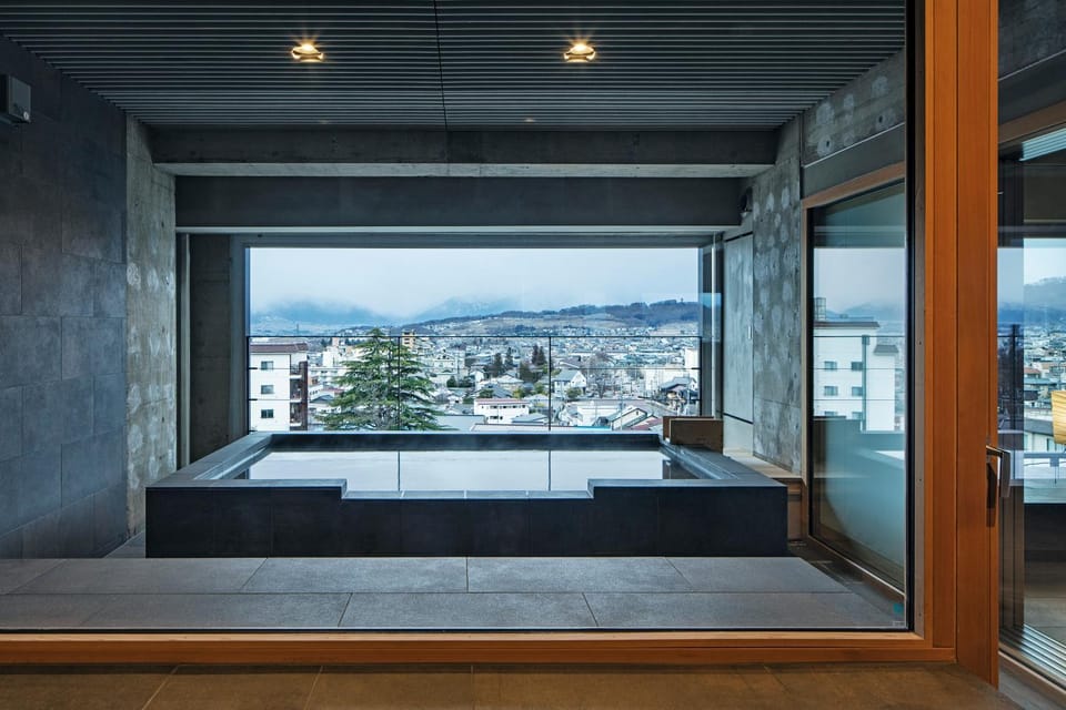 Bathroom, Open Air Bath