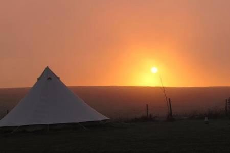 Flamborough Glamping Bell Tents Luxury tent in England