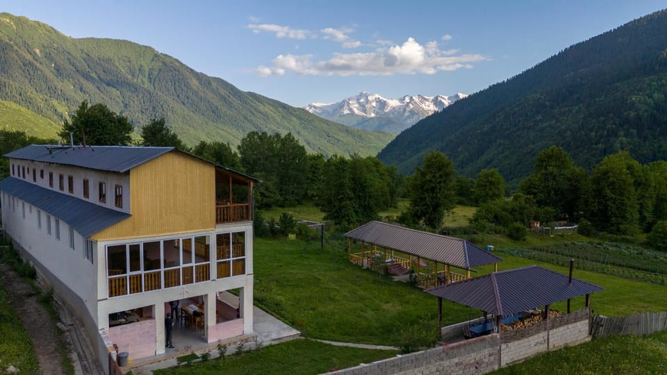 Property building, Natural landscape, Mountain view