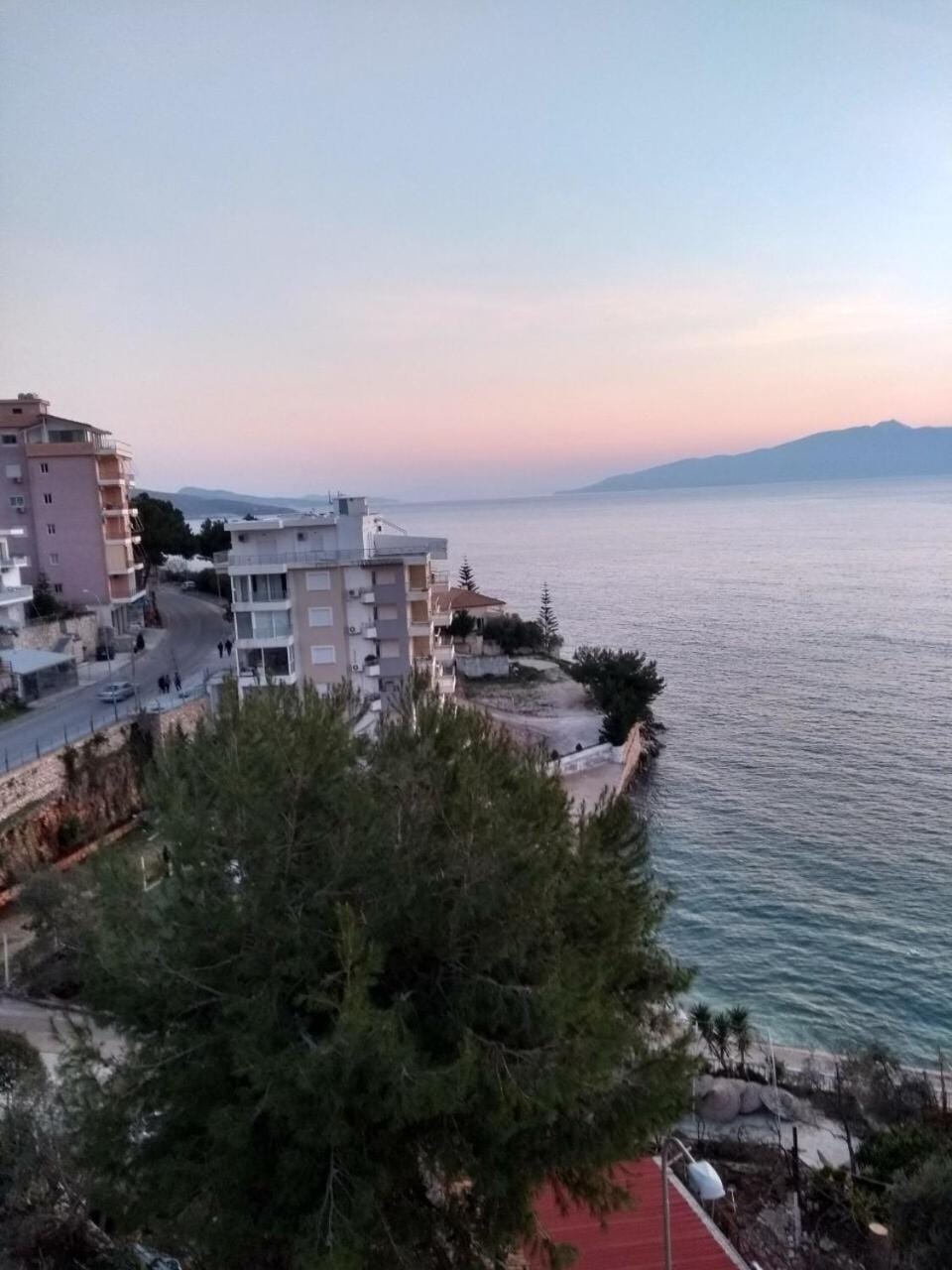 Sea view, Sunset