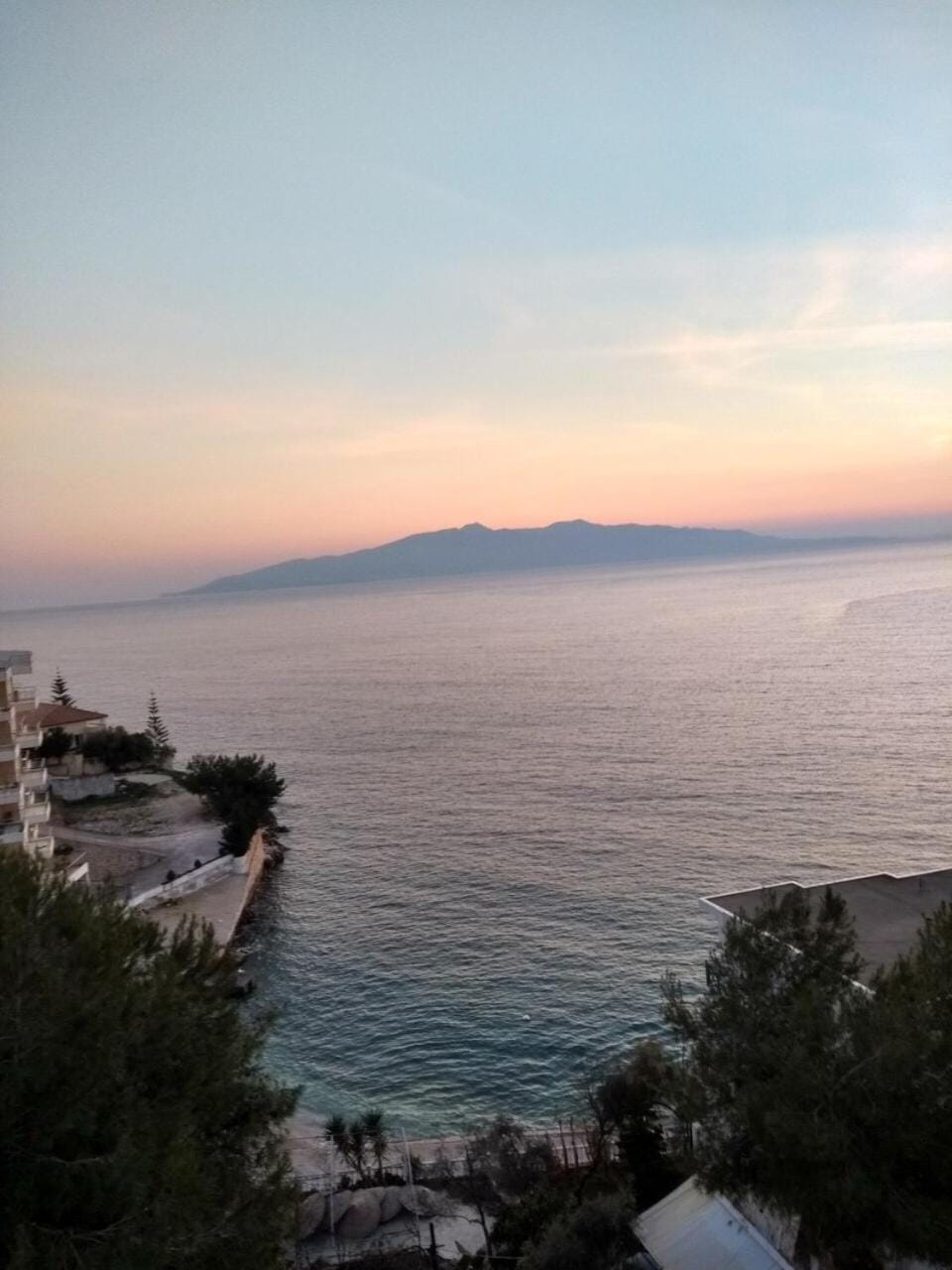 Sea view, Sunset