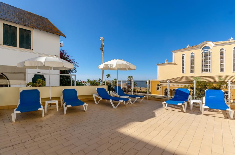 Pool view, sunbed