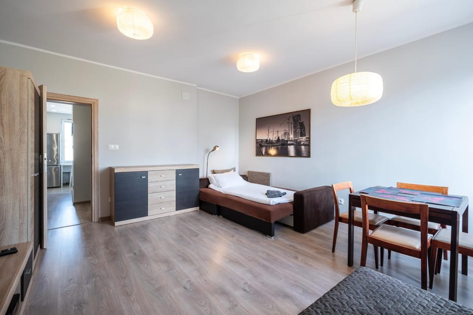 Bed, TV and multimedia, Living room, Photo of the whole room, Seating area, Dining area, Bedroom
