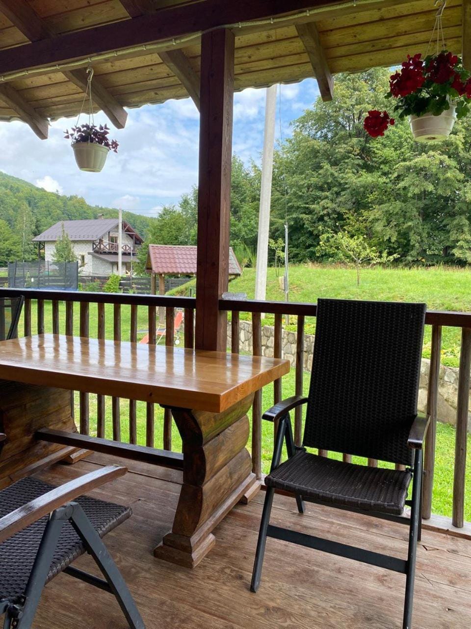 Patio, Natural landscape, View (from property/room), Garden view, Mountain view