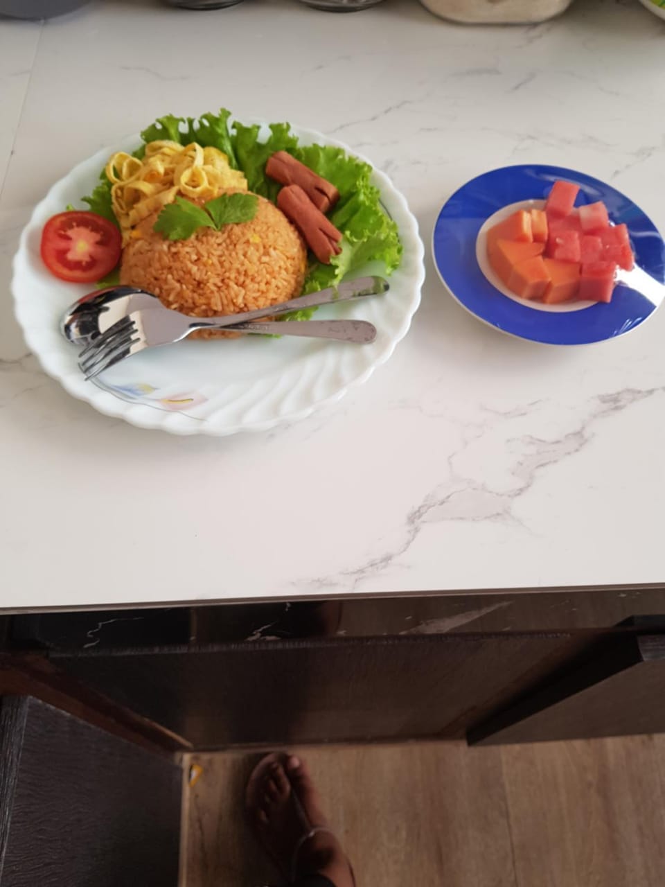 Asian breakfast