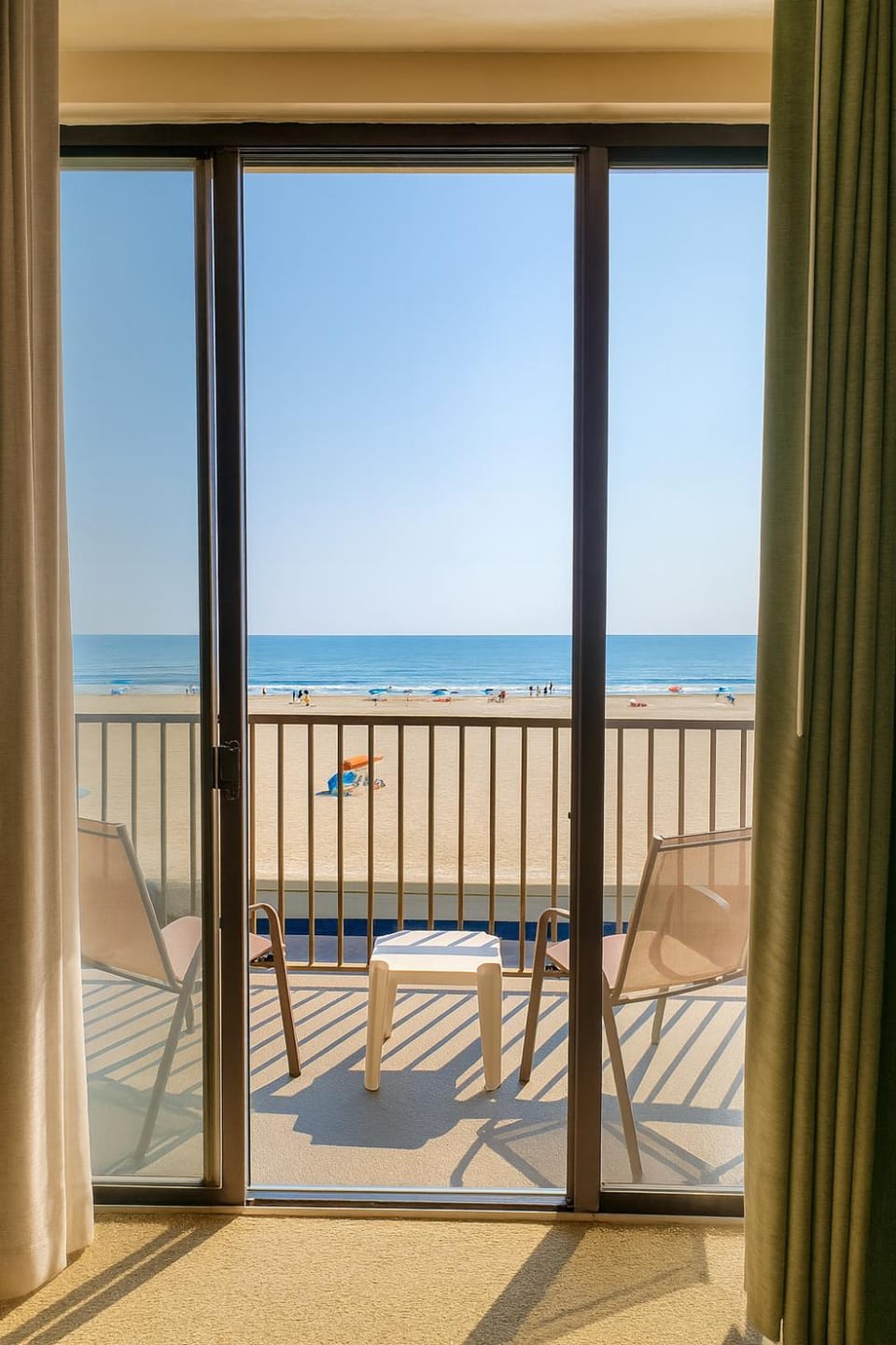 View (from property/room), Balcony/Terrace, Beach, Sea view