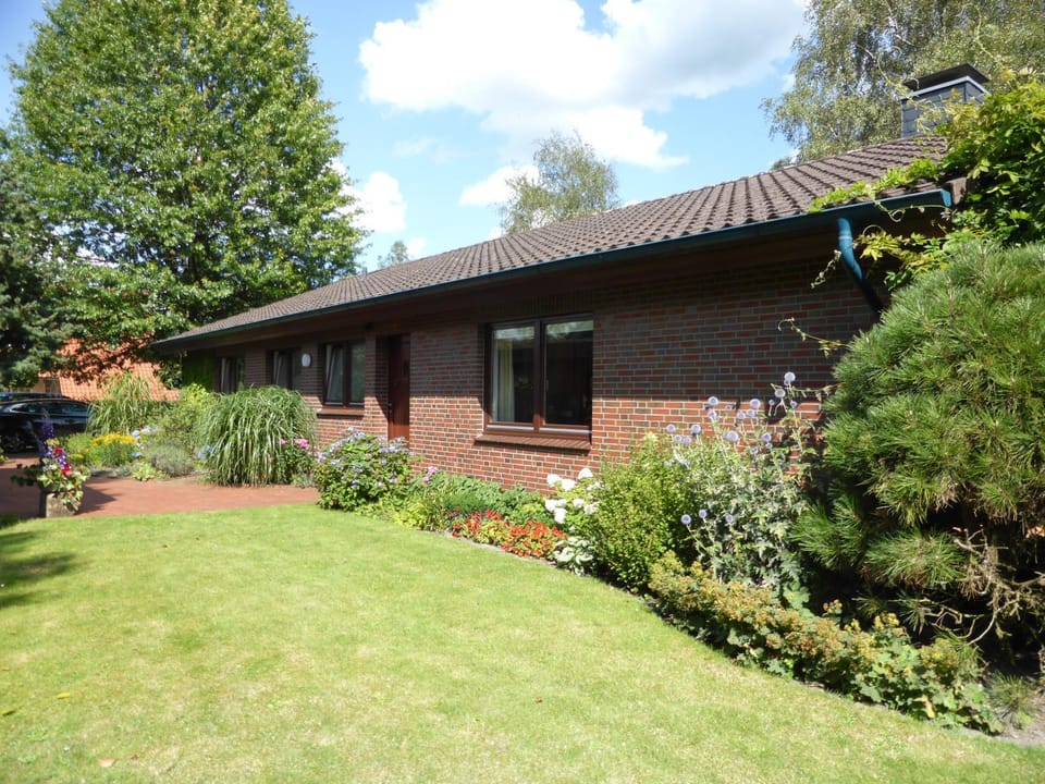 Patio, On site, Garden view