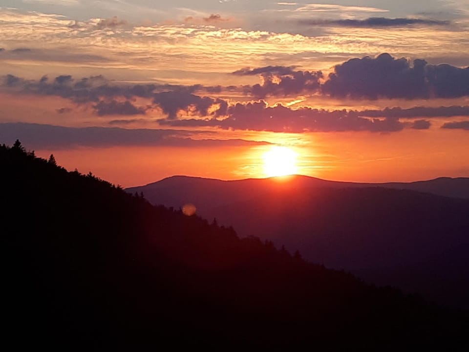Balcony/Terrace, Balcony/Terrace, Mountain view, Sunset