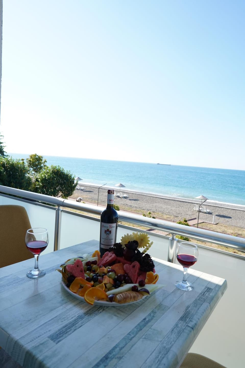 Balcony/Terrace, Food and drinks, Sea view