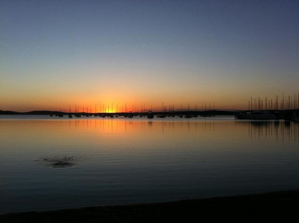 Natural landscape, Sunset