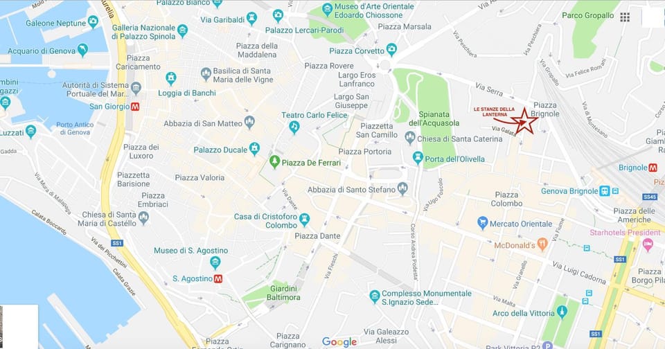 Le stanze della Lanterna Bed and Breakfast in Genoa