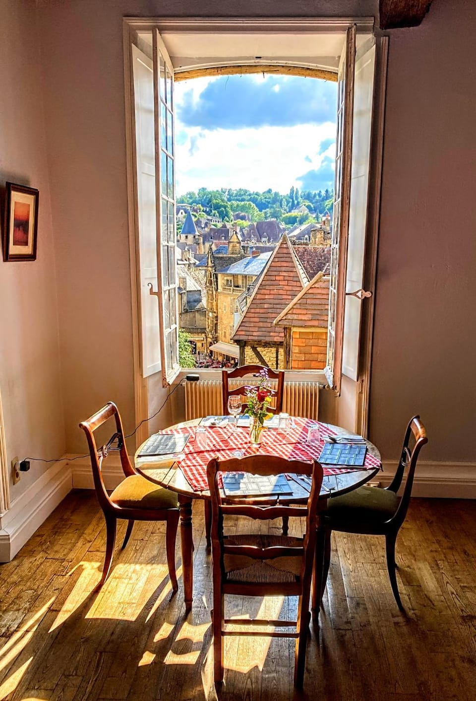 Living room, City view
