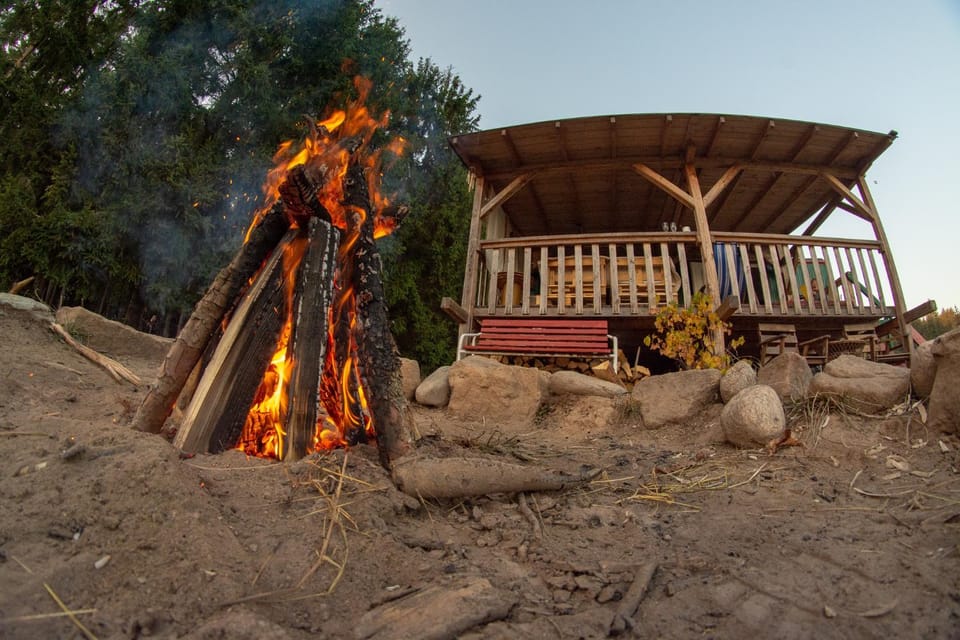 Maringotka ticha Luxury tent in Lower Silesian Voivodeship