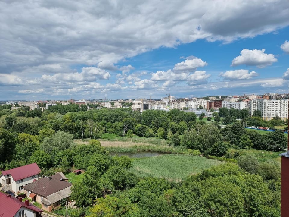 City view, Garden view