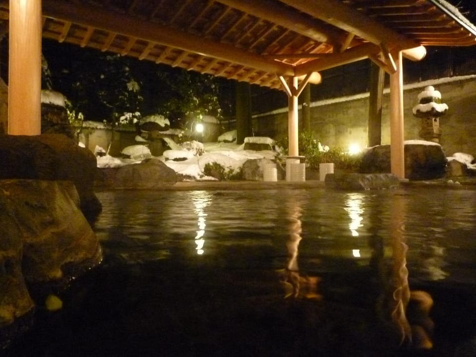 Winter, Hot Spring Bath, Open Air Bath