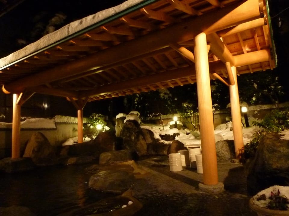 Winter, Hot Spring Bath, Open Air Bath