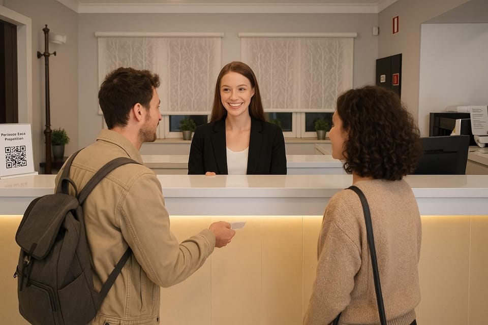 Staff, People, Lobby or reception, Guests, group of guests