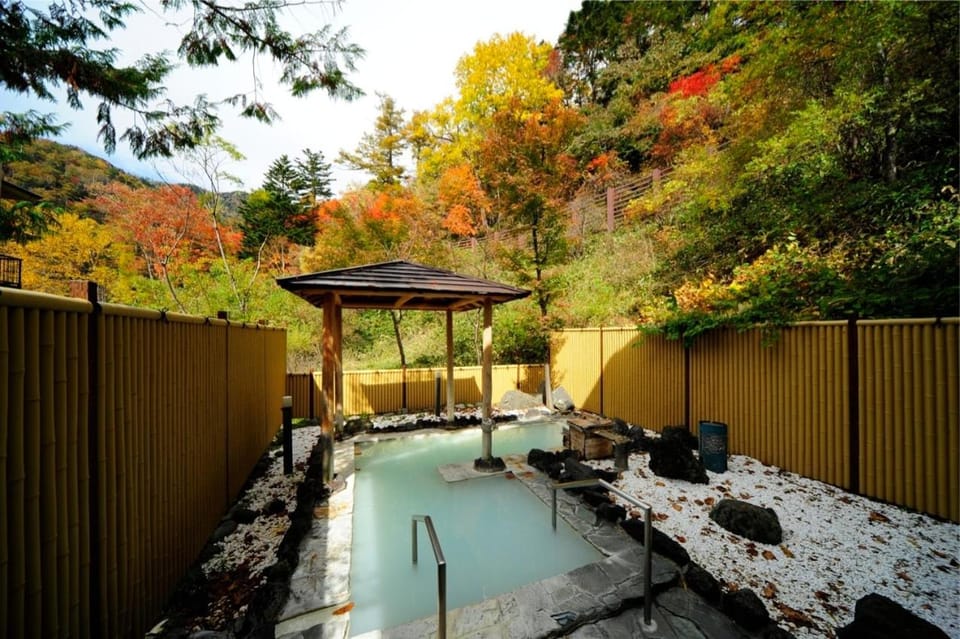 Day, Natural landscape, Hot Spring Bath, Autumn, Open Air Bath