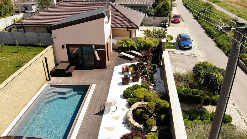 Bird's eye view, Garden, Balcony/Terrace, Swimming pool