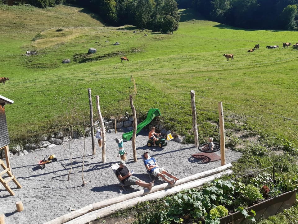Natural landscape, Children play ground, Garden, Garden view