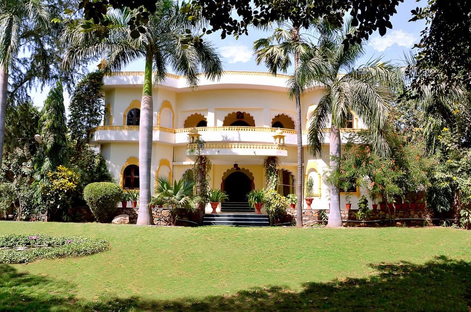Property building, Garden