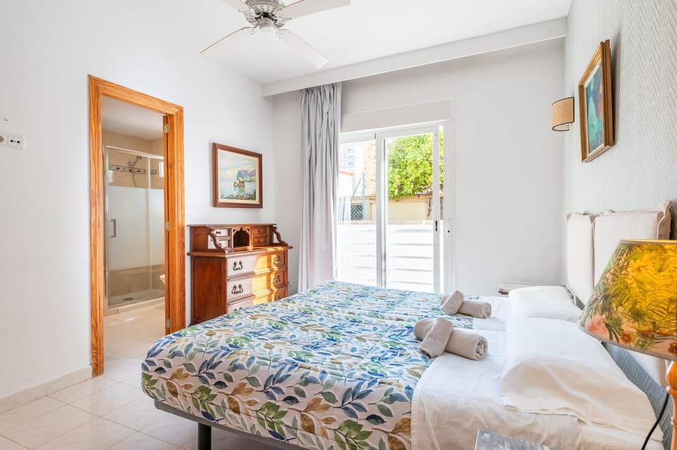 Property building, Living room, Bedroom