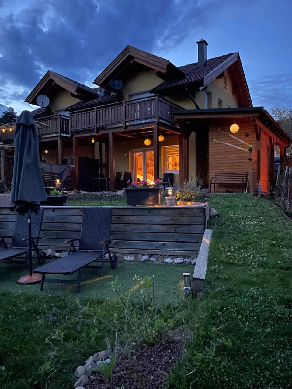 Dreiländerblick, Sauna en tafeltennis en 150 meter van piste House in Friuli-Venezia Giulia