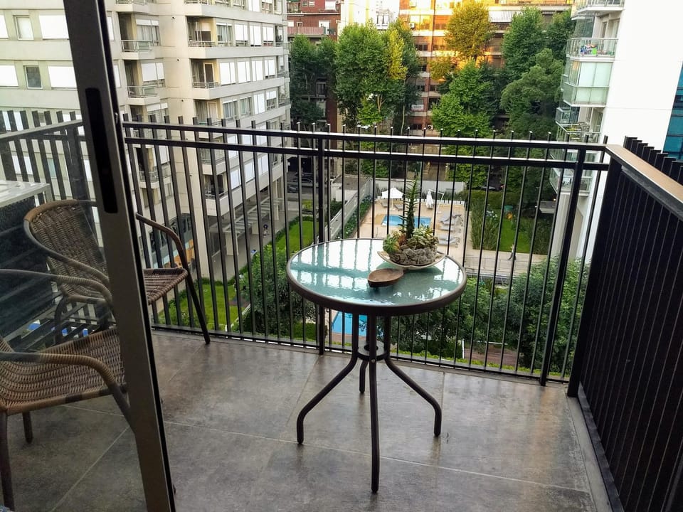 Balcony/Terrace, Garden view