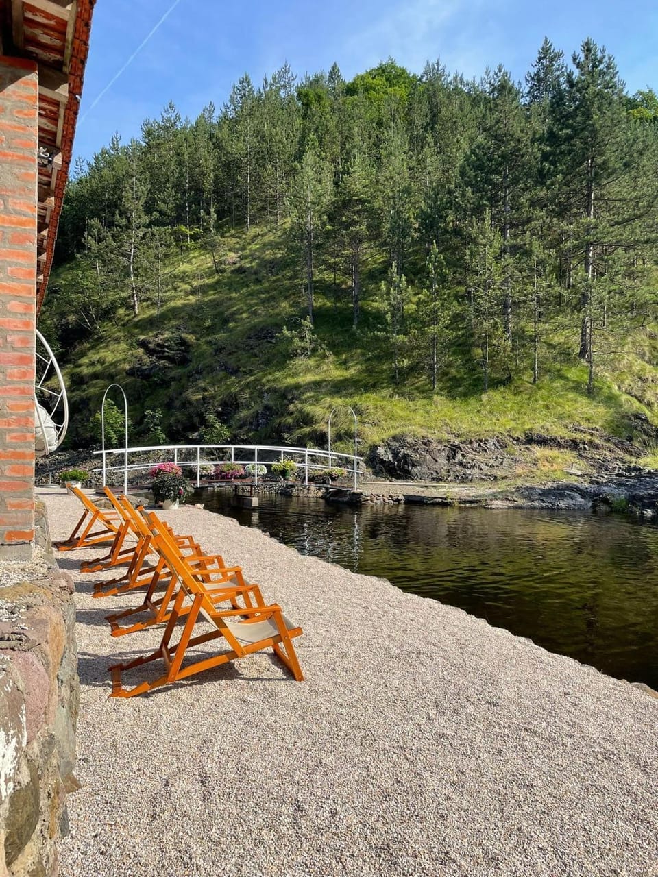 Garden view, River view