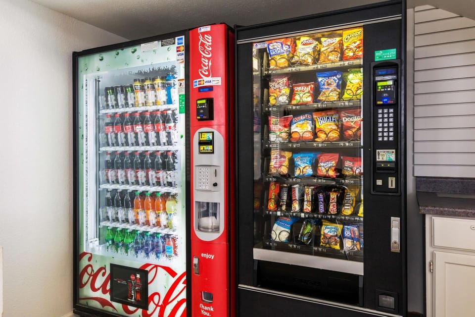On site, vending machine