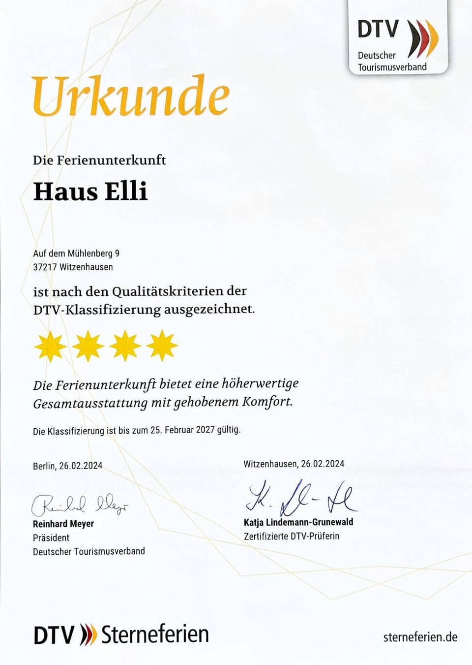 Certificate/Award