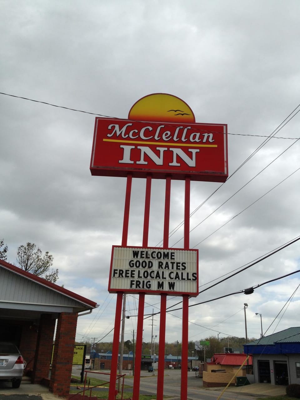 Facade/entrance, Property logo or sign, American breakfast