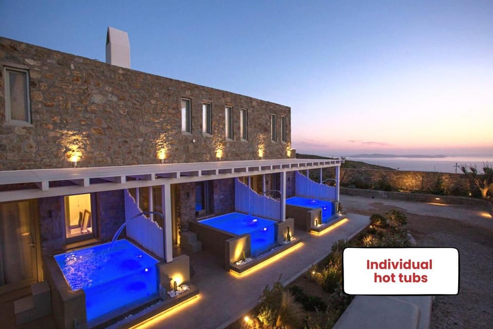 Property building, Hot Tub, Sea view