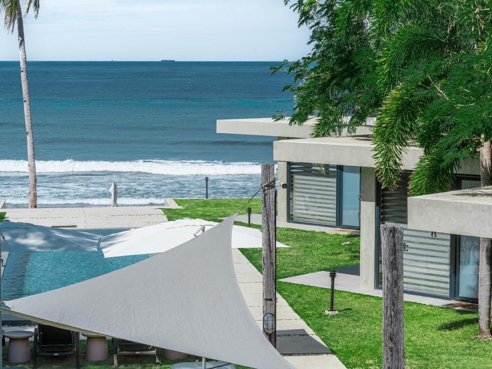 Natural landscape, Pool view, Sea view, Swimming pool, sunbed