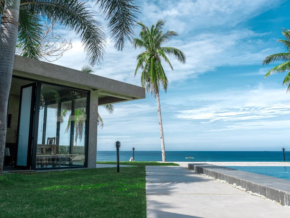 Natural landscape, Garden, Beach, Garden view, Sea view