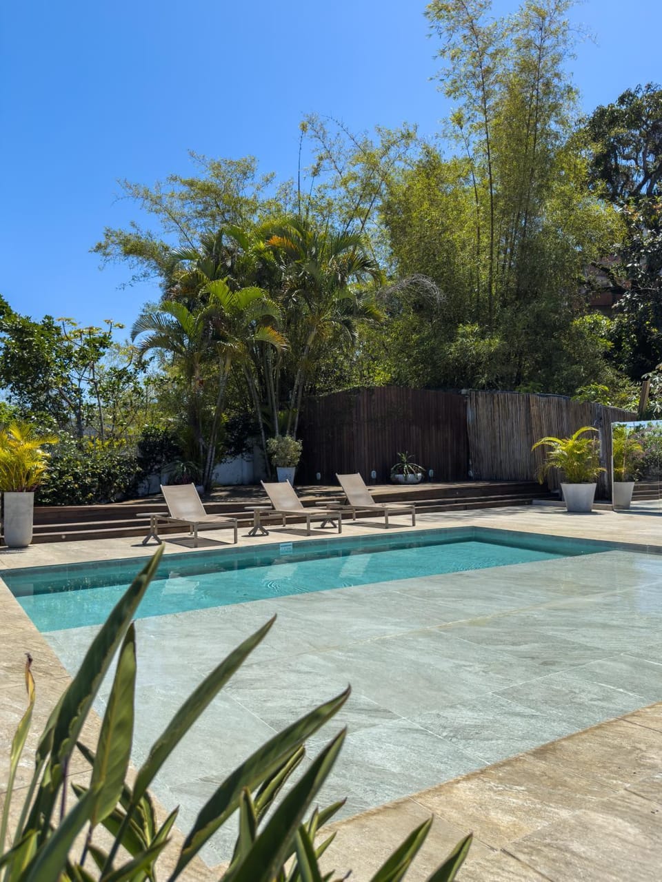Pool view, Swimming pool, sunbed