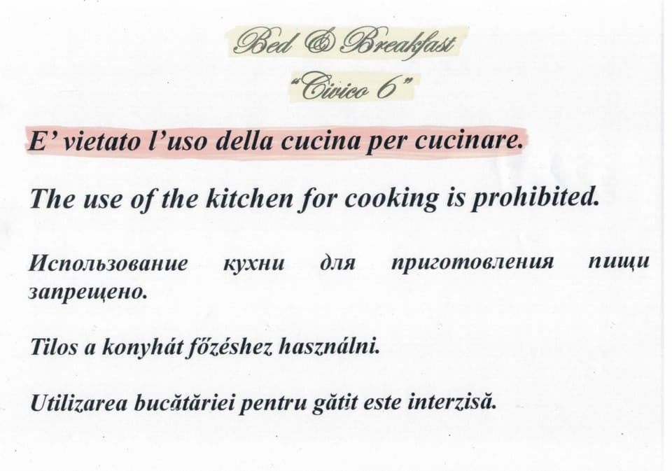 civico sei rooms Bed and Breakfast in Salerno