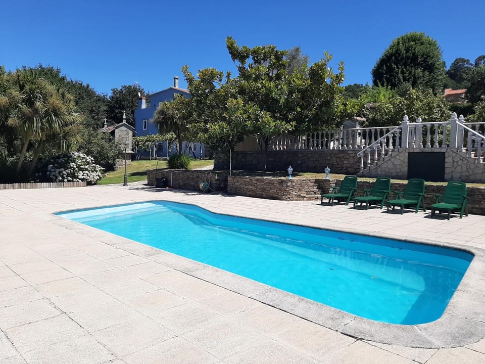 Garden, Swimming pool, Swimming pool, sunbed