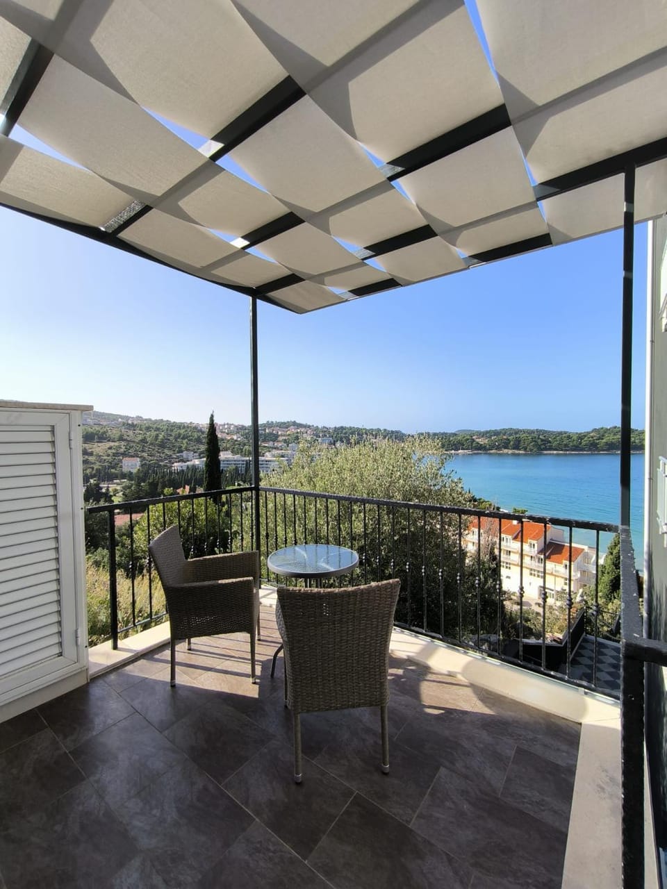 Day, Natural landscape, View (from property/room), Seating area, Sea view