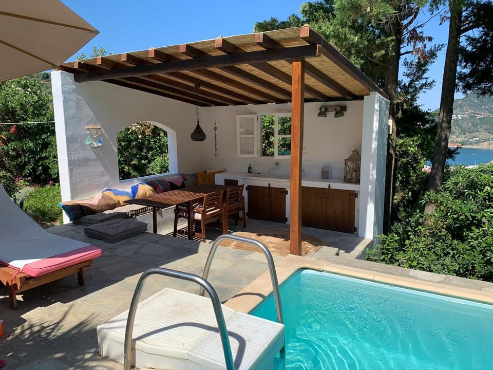 Romantic Lemonia Cottage with private pool & stunning sea view Villa in Skopelos