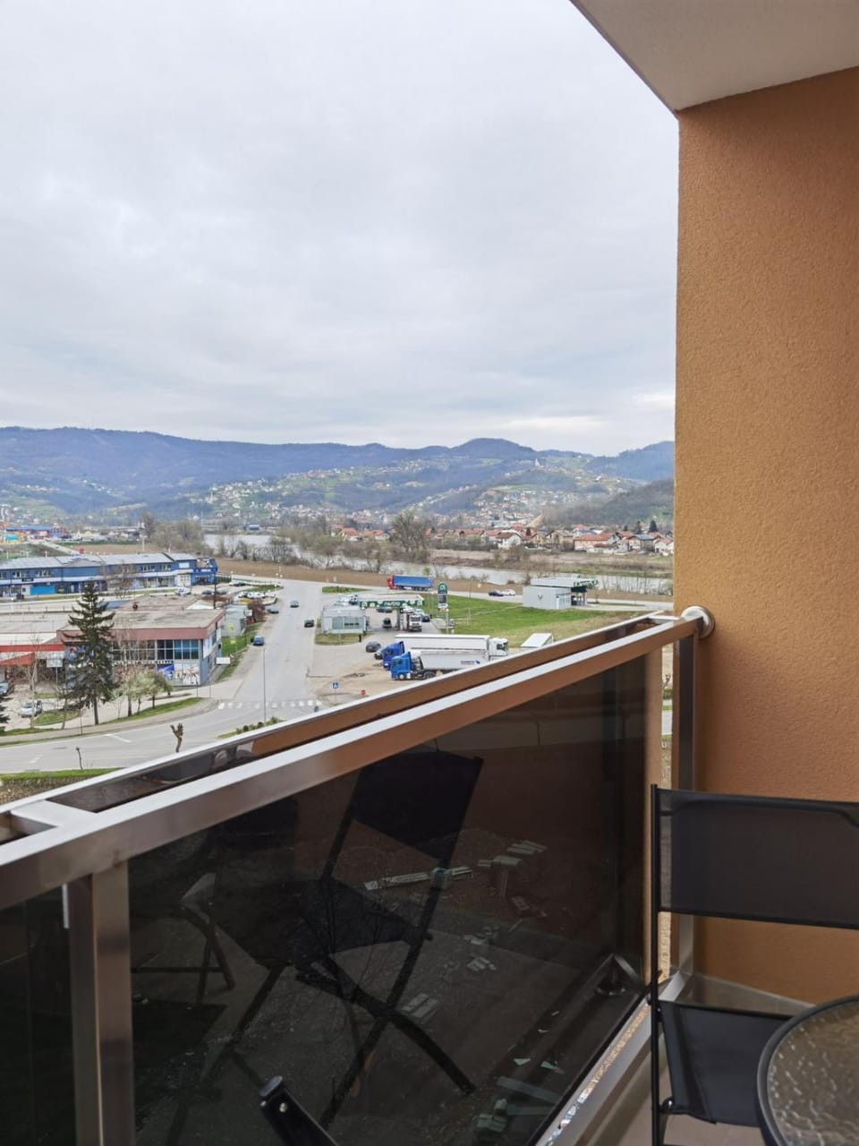 Balcony/Terrace, City view, Street view
