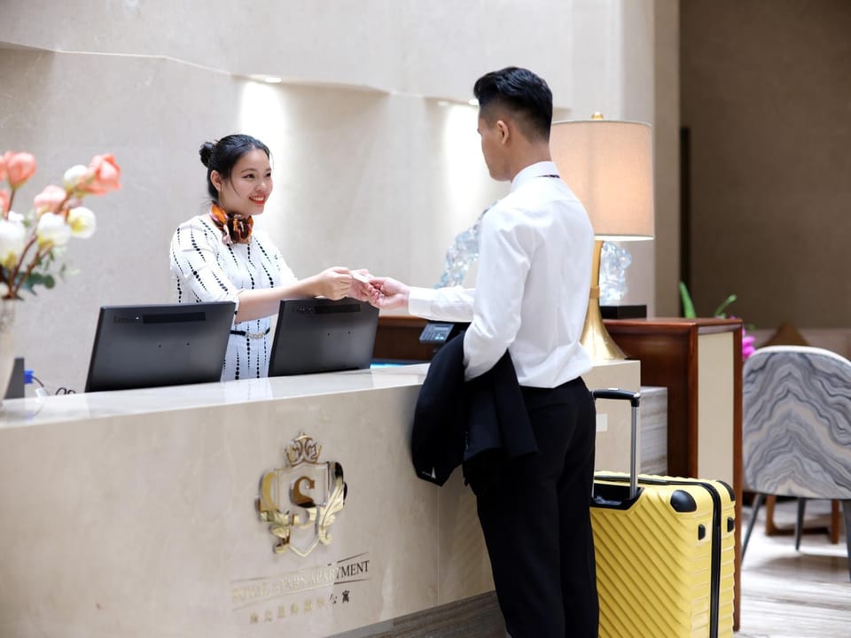 Staff, People, Lobby or reception